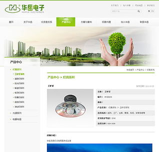 常州华岳电子携手上海专业团队，打造定制化电子产品企业官网