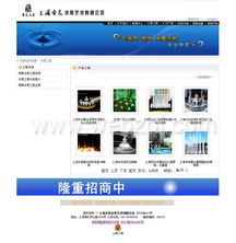 上海紫博蓝 从喷泉水景到家居饰品的跨域网站建设典范